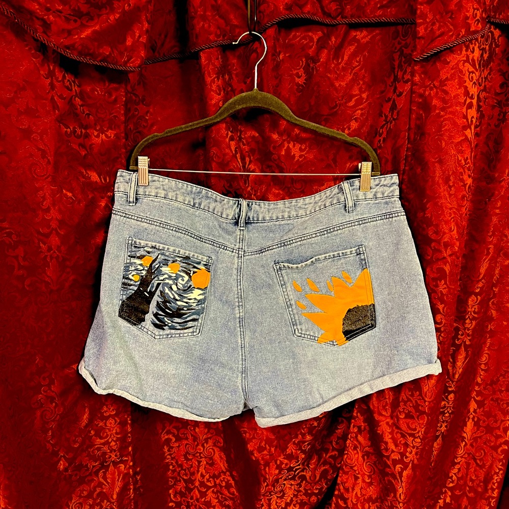 Cool Summer Sunflower Shorts